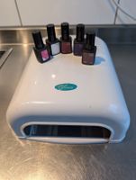 UV pro Nail Lamp with Nail Polishes
