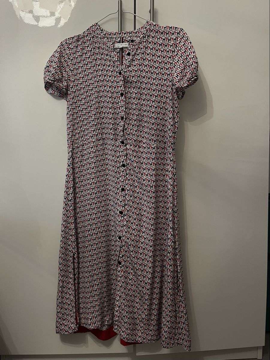 Tommy Hilfiger Vestiti: Robe élégante de Tommy Hilfiger taille S/M en viscose – Nuovo (secondo la descrizione) da Aigle venduto da sow_m7gm 7