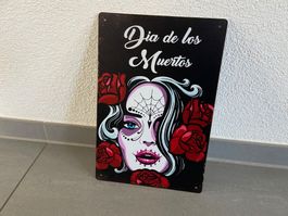 DIA DE LOS MUERTOS NEU / Blechschild!