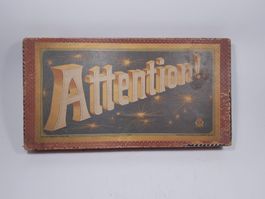 Antikes Vintage Brettspiel - Attention - Franz Carl Weber