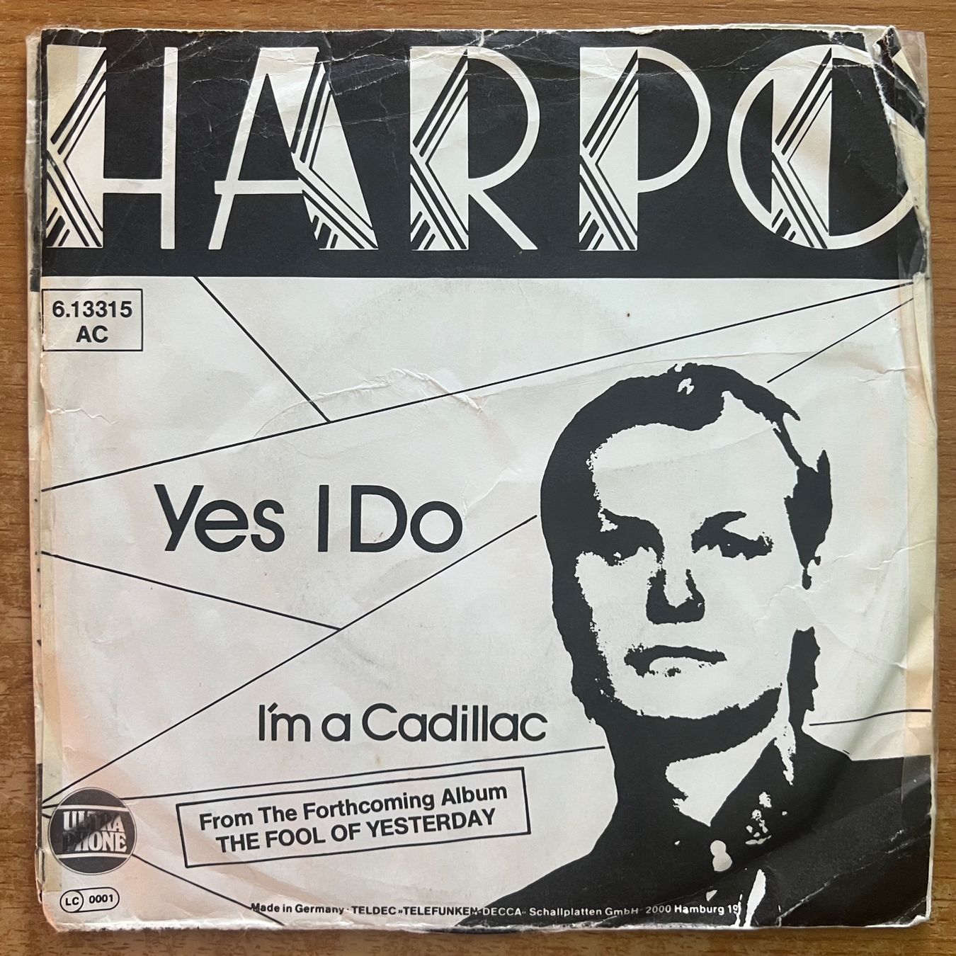 Schallplatten: Harpo - Yes I Do / 1. D-Press. 1981 – Gebraucht aus Gais von soundcave57 1