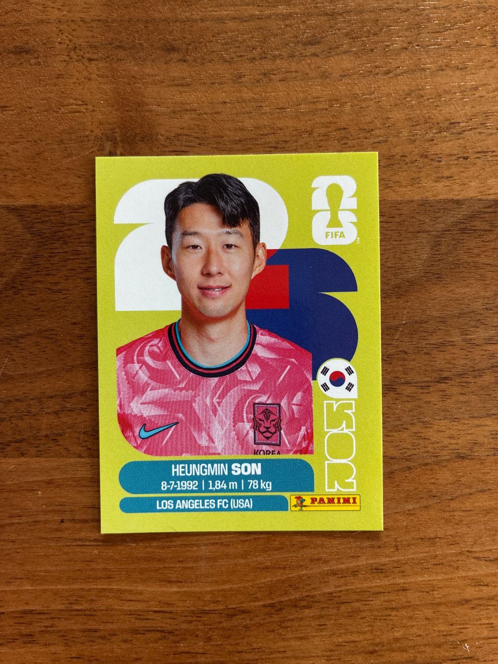 Panini Carte collezionabili: FIFA WC 2026 Heungmin Son KOR 18 – Nuovo (secondo la descrizione) da Boll venduto da valoune01