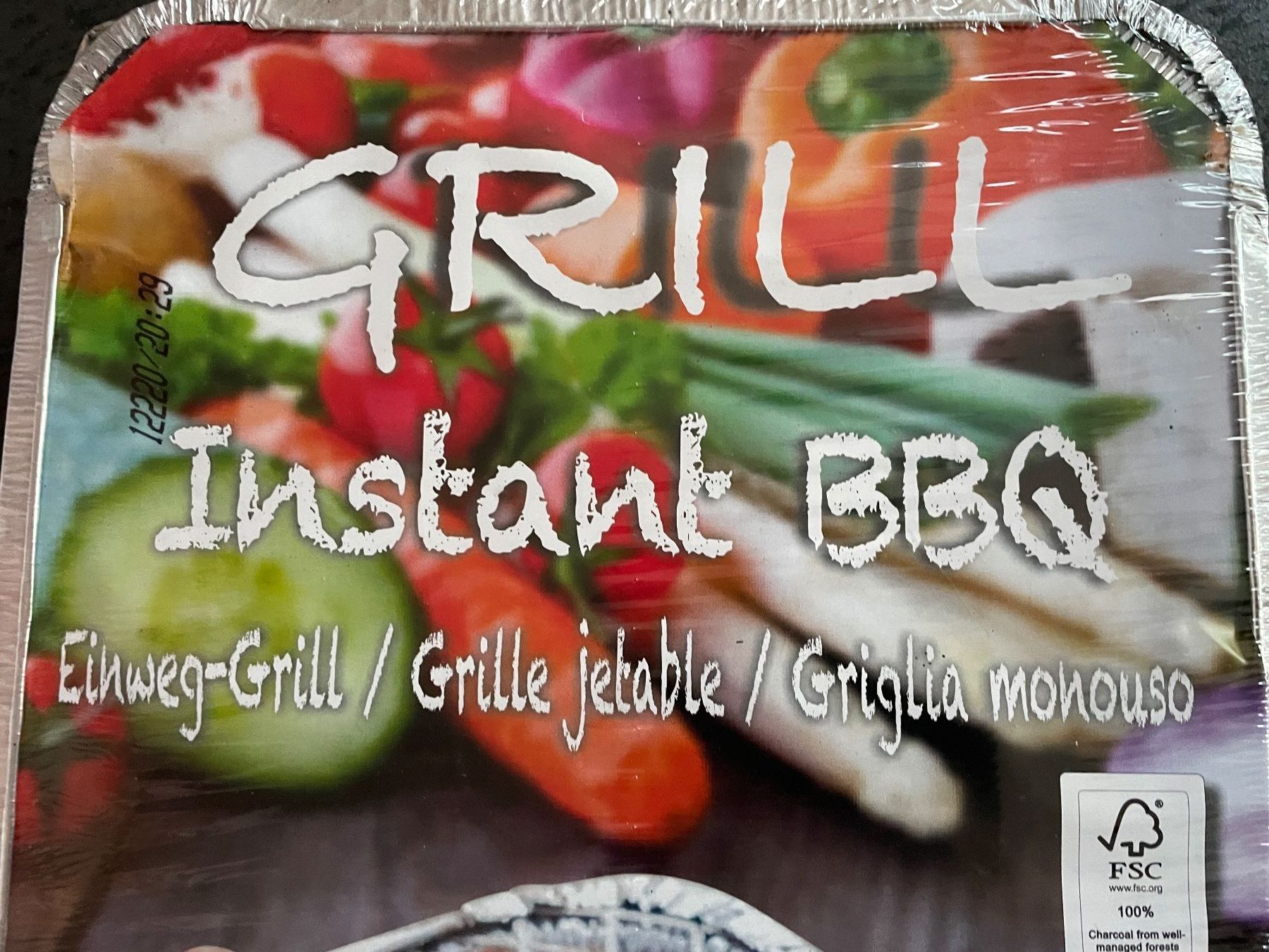 Griglie: Original verpackter Einweg Grill / Grill Instant BBQ neu – Nuovo e nell'imballaggio originale da Füllinsdorf venduto da bienli 5