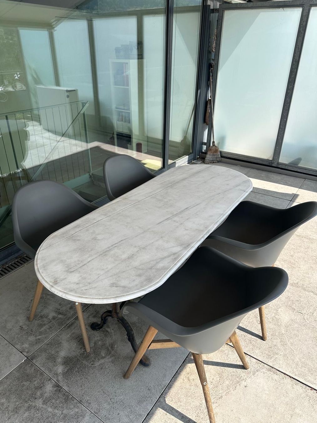 Set de table et chaises: Tisch und Stühle, Terrasse – D'occasion à Ennetbaden par pocahontas74 1
