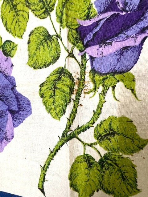 Strofinacci: 3 Küchentücher mit Rosen verschiedene Farben – Usato da Zürich venduto da gigimai67 6