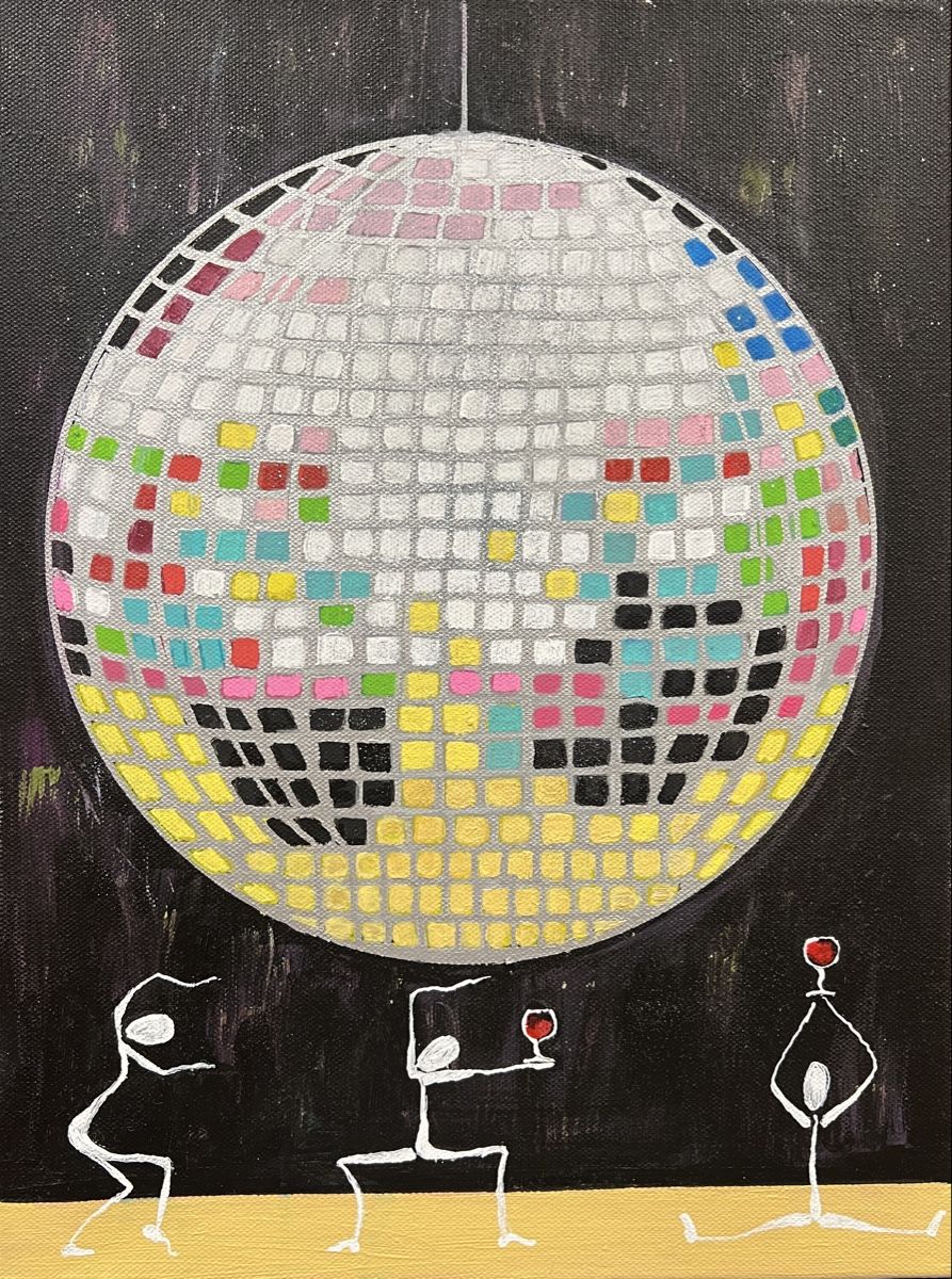 Gemälde: Tableau contemporain – Gebraucht aus Vétroz von Chrisbad60