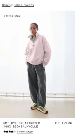 NEU Armedangels GMT Dye Sweatpullover, Grösse S