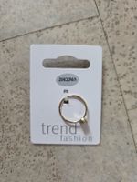 Ring Zirconia trend fashion goldfarben neu