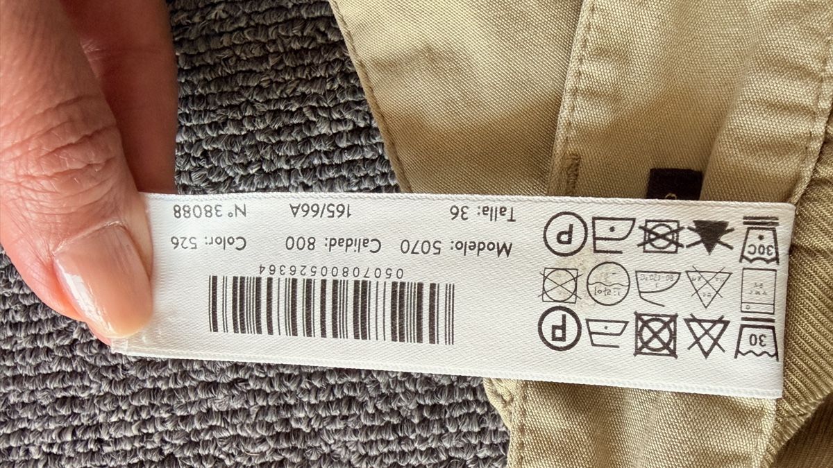 Massimo Dutti Pantaloni: Pantalon large Massimo Dutti beige taille 36 – Usato da Bulle venduto da LeMoleson 6