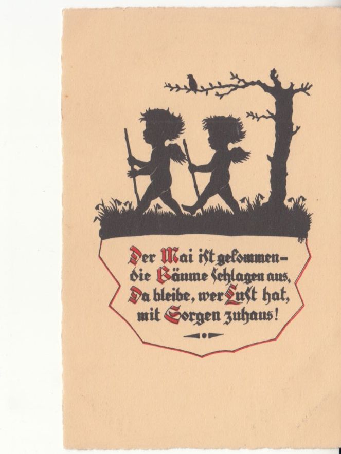 Cartoline postali: Kitschkarte ca. 1945 – Usato da Bürglen TG venduto da StampGraf