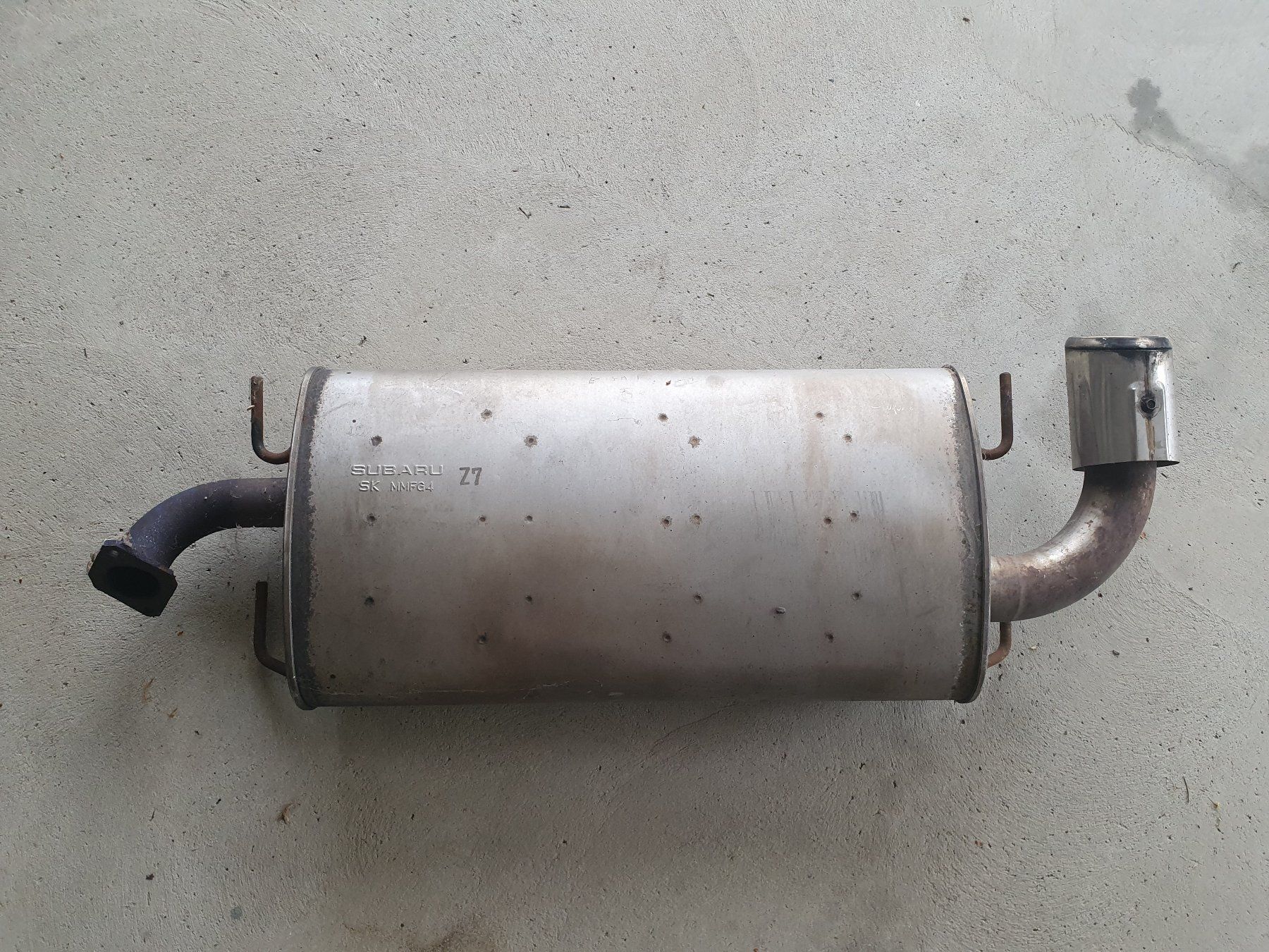 Subaru Sistemi di scarico: Endtopf original Impreza WRX Hatchback – Usato da Heimenschwand venduto da jue_w5y7 1