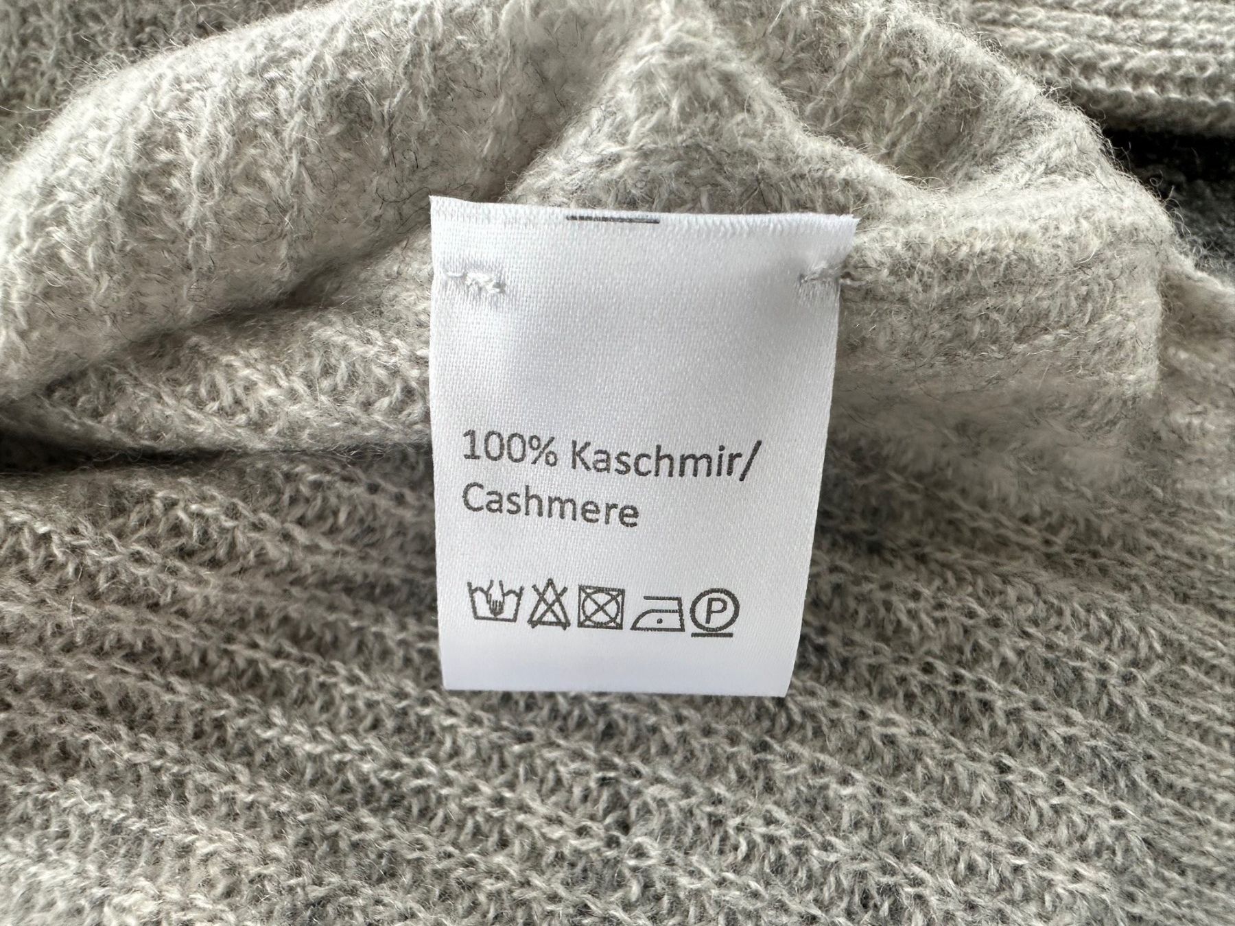 Pullover & Sweatshirts: Original Zwillingsherz Cashmerepullover, grau, Gr. S, neu – Neu (gemäss Beschreibung) aus Watt von MilaKimba 3