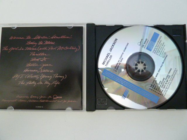 CD: Michael Jackson - Thriller  (vergriffen) – Usato da Au ZH venduto da sikoku 1