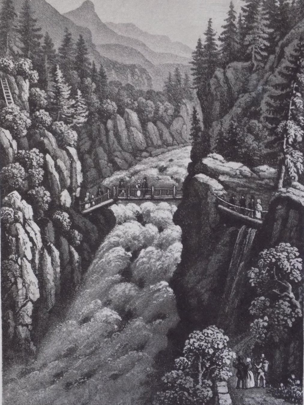 Gravures: Handeck Fall – D'occasion à Risch par Rischli15 1