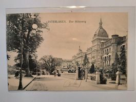 Ancienne CP de Interlaken - Boulevard Höheweg 1900
