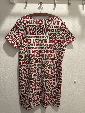  Love Moschino Abito All Over Logo 