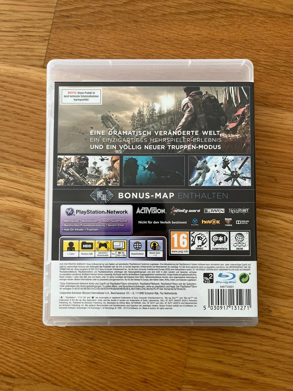 Spiele: CALL OF DUTY GHOSTS - PS3 Game – Gebraucht aus Hunzenschwil von PatrickHeisenberg 1
