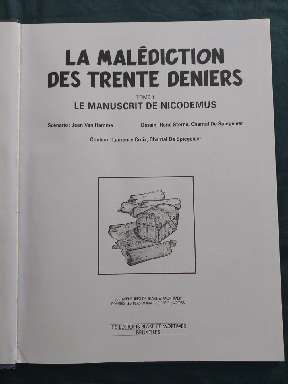 Comics: Blake et Mortimer La Malédiction des 30 Deniers EO 2009 BE+ – Gebraucht aus Genève von Blu_BD 3