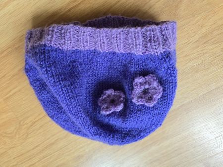 Kleinkindermütze handgestrickt