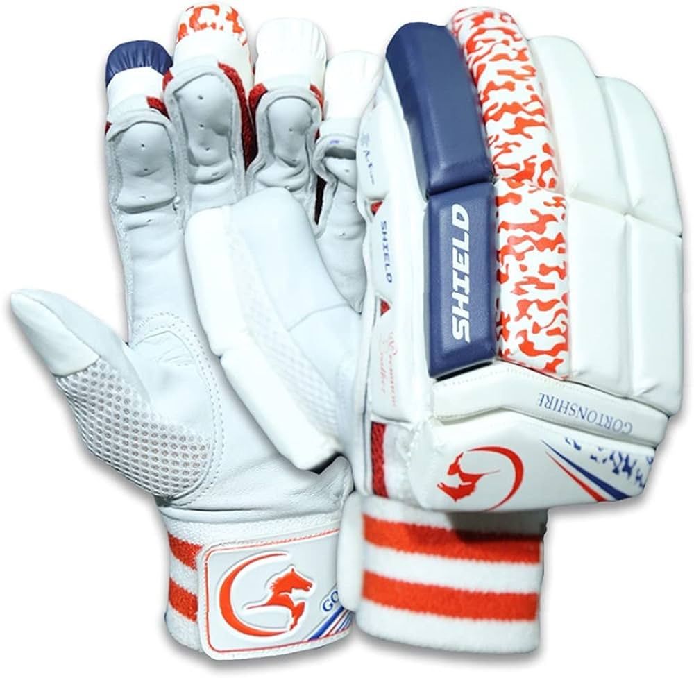 Giochi: Gortonshire Shield Cricket Batting Gloves – Nuovo e nell'imballaggio originale da Luzern venduto da ronymamuni