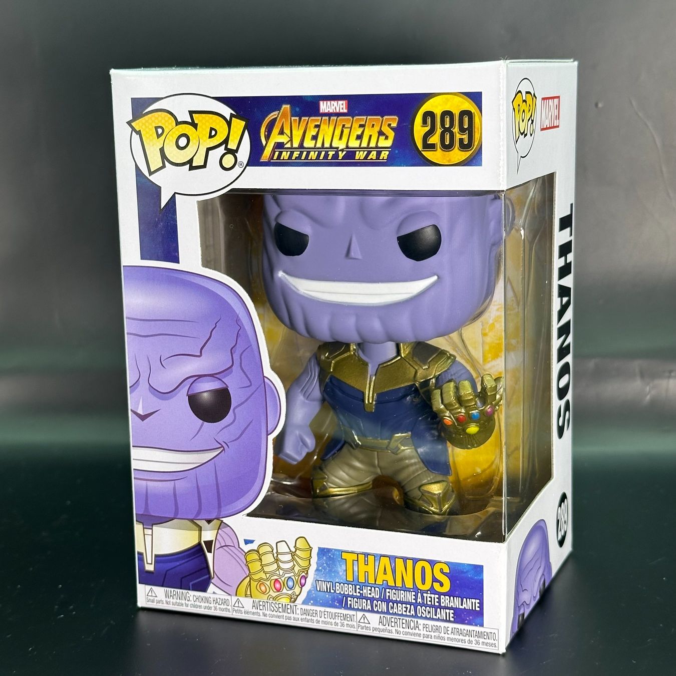 Funko Statuette: Funko Pop Marvel Thanos 289 – Usato da Düdingen venduto da Nerdworld