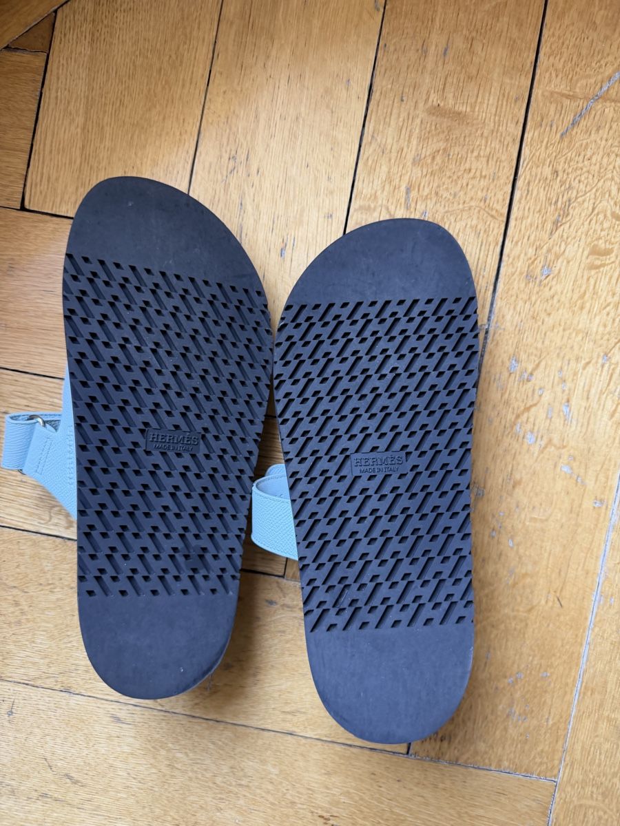 Hermès Scarpe da donna: Sandales Hermès Chypre 39,5 – Usato da Lausanne venduto da videofun 1