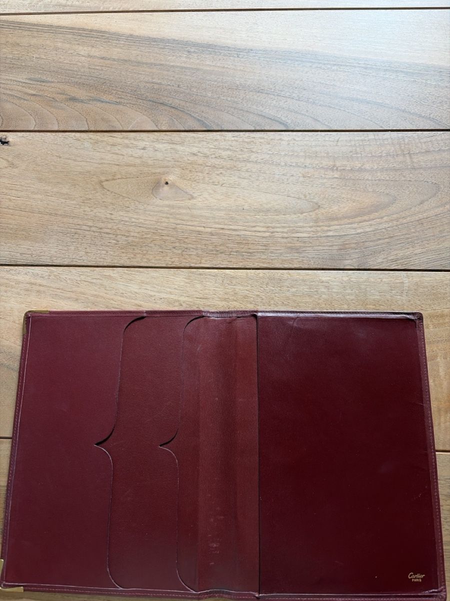 Ordner: Cartier Burgundy Leather Agenda Folder – Gebraucht aus Zürich von muelv 2
