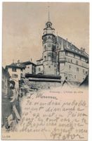 Fribourg, Hôtel de Ville, circulée 1901