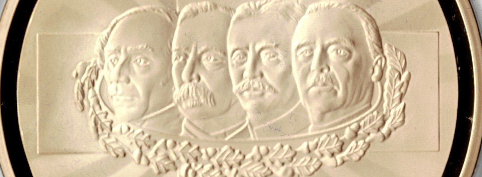 Médailles: Hans Herzog_Die Vier Generäle der Schweiz – Neuf (Voir description) à Hombrechtikon par Fraese01 6