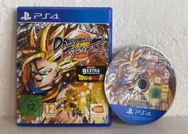 Dragon Ball FighterZ PS4 Spiel mit Hülle guter Zustand