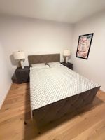 Polsterbett braun 160x200 cm gepolstert Neu NP 1899.-