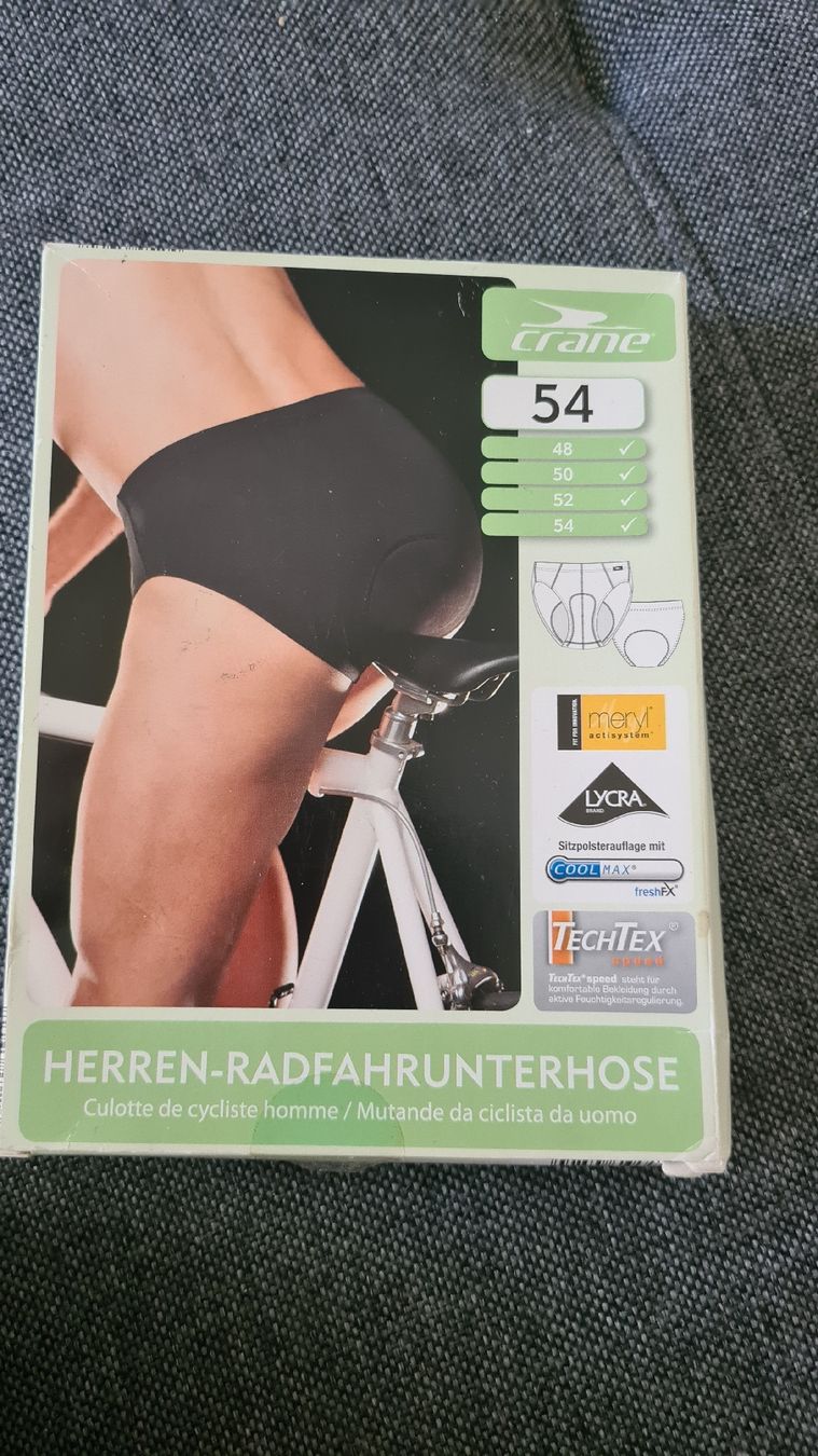 Biancheria intima: RADFAHUNTERHOSE – Nuovo e nell'imballaggio originale da Kriens venduto da nello-1