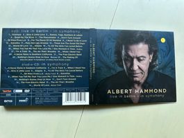 ALBERT HAMMOND tolle CD + DVD Live in Berlin Symphony neu