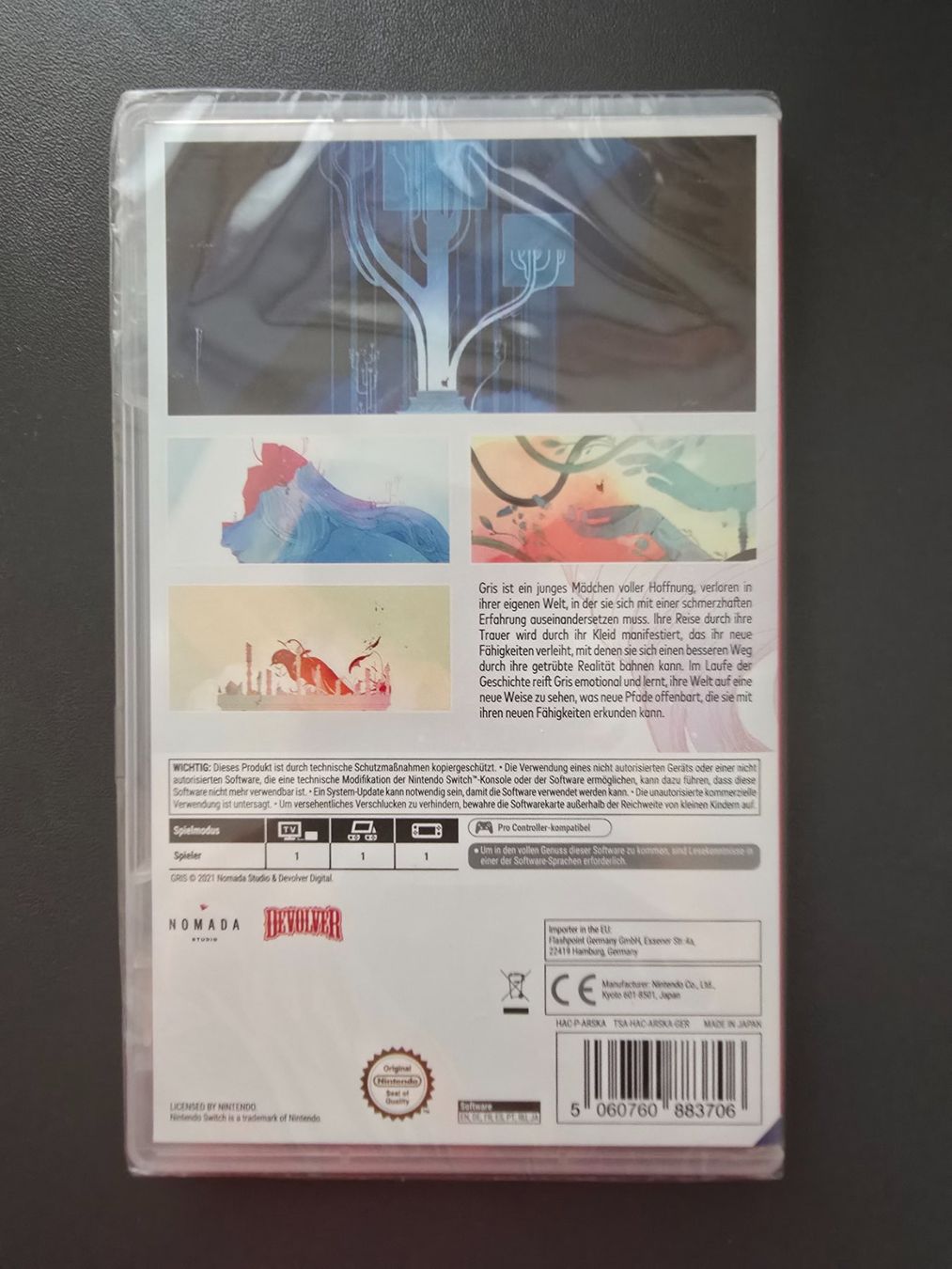 Nintendo Giochi: GRIS für Nintendo Switch NEU!! – Nuovo e nell'imballaggio originale da Chur venduto da 1996hiphop 1