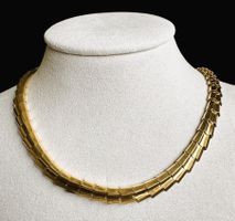 Elegante Vintage Gold Halskette, 750er Gold, Top Zustand!
