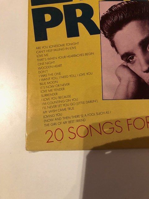 Dischi in vinile: Elvis Presley – Nuovo e nell'imballaggio originale da Aarwangen venduto da Jukebox3 1