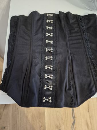Beldona Corsage, schwarz, Grösse 38 - Top Zustand!