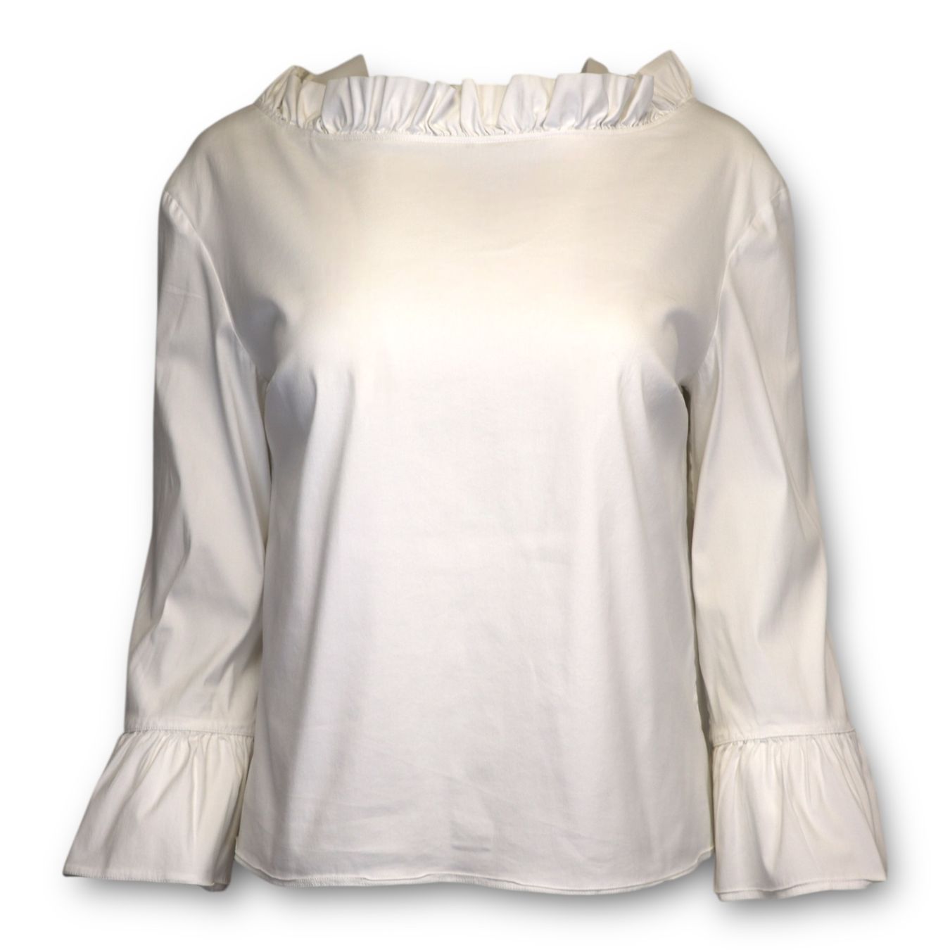 Prada Blusen: Prada Bluse weiss Gr. 40 – Gebraucht aus Binningen von Designerlabels
