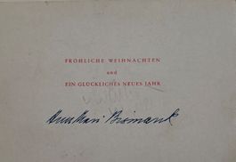 Autogramm, Ann-Mari von Bismarck, Adelsfrau