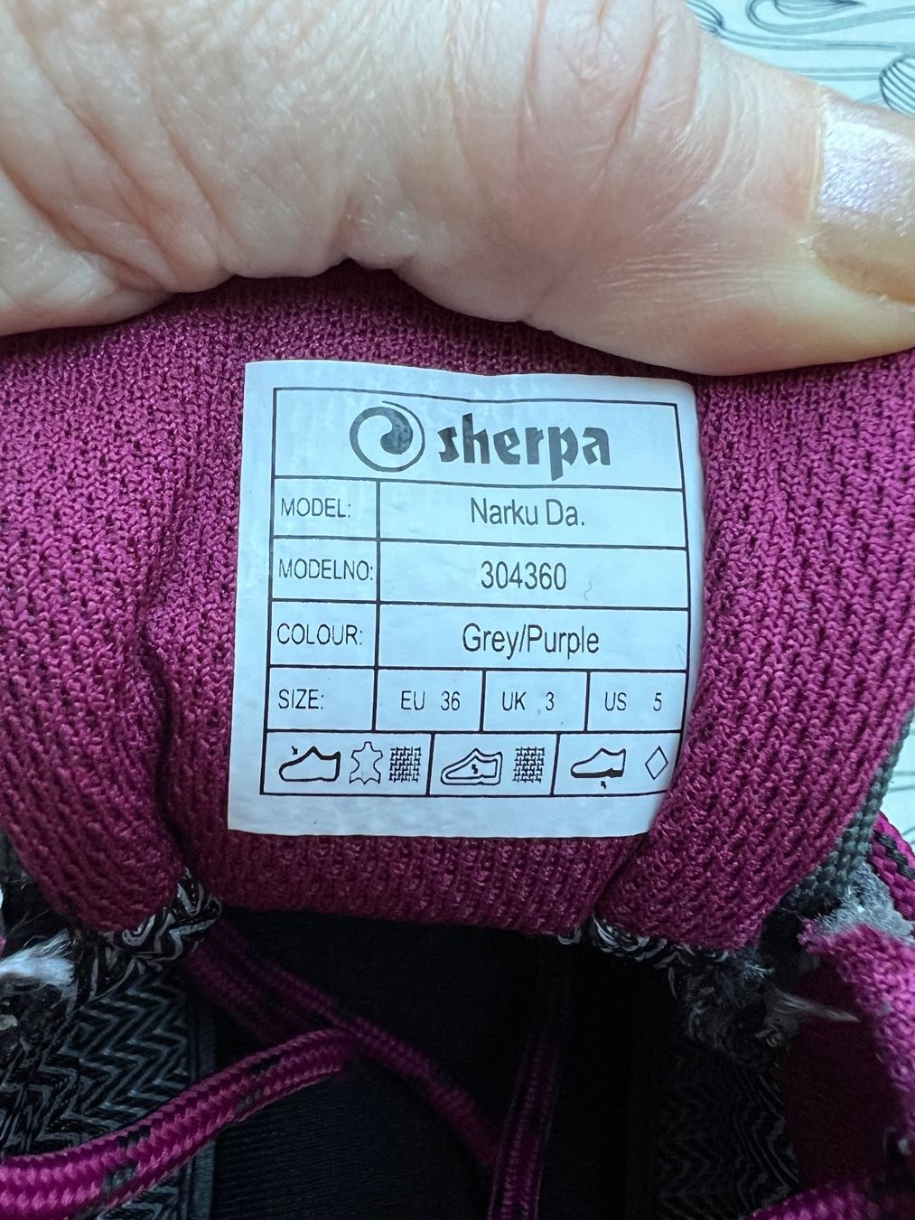 Sherpa Schuhe für Mädchen: Chaussure de trekking Sherpa t36 neuve – Neu und originalverpackt aus Savagnier von Pivovar2 6