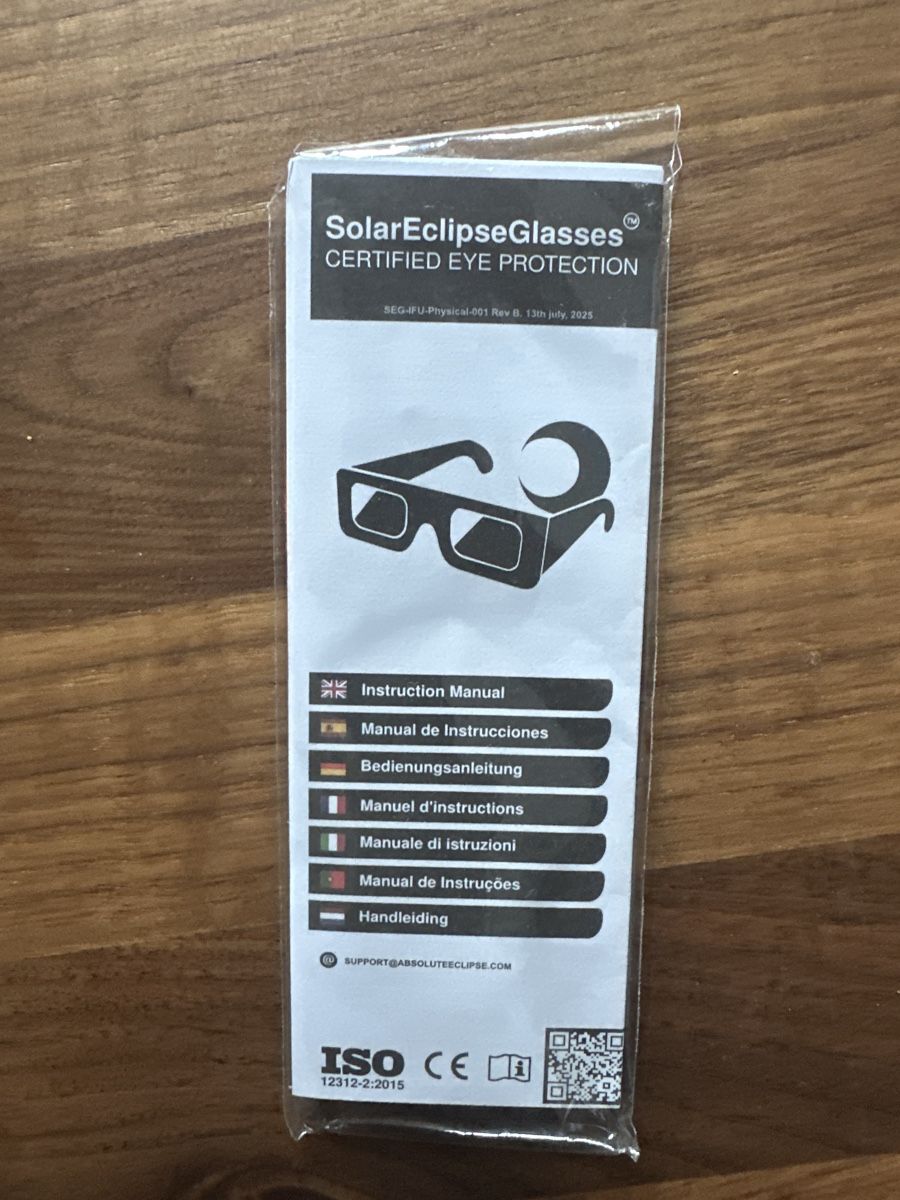 Brillen & Gläser: Sonnenfinsternis Brille – Neu und originalverpackt aus Zürich von rap_qd7q 1