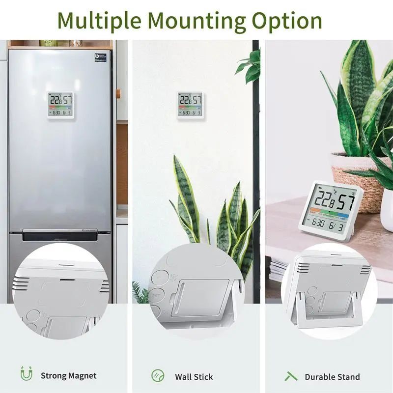 Altro per la casa: Digital Hygrometer Innentemperatur Luftfeuchtigkeitsmesser – Nuovo e nell'imballaggio originale da Genève venduto da Top-Trend 2