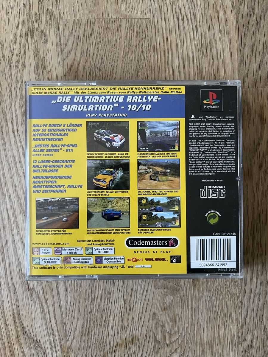 Giochi: Colin McRae Rally - PS1 – Usato da Baden venduto da tob_t8gw 1