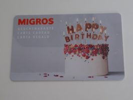 Migros Geschenkkarte