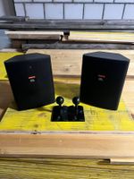 JBL Control One Lautsprecher – 2 Stück inkl. Wandhalterungen