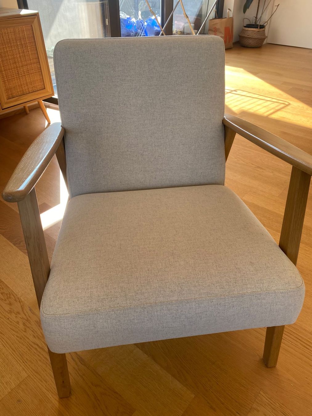 Ikea Fauteuils: Ikea Sessel EKENÄSET Eiche/Beige – D'occasion à Wädenswil par Glauser03 1