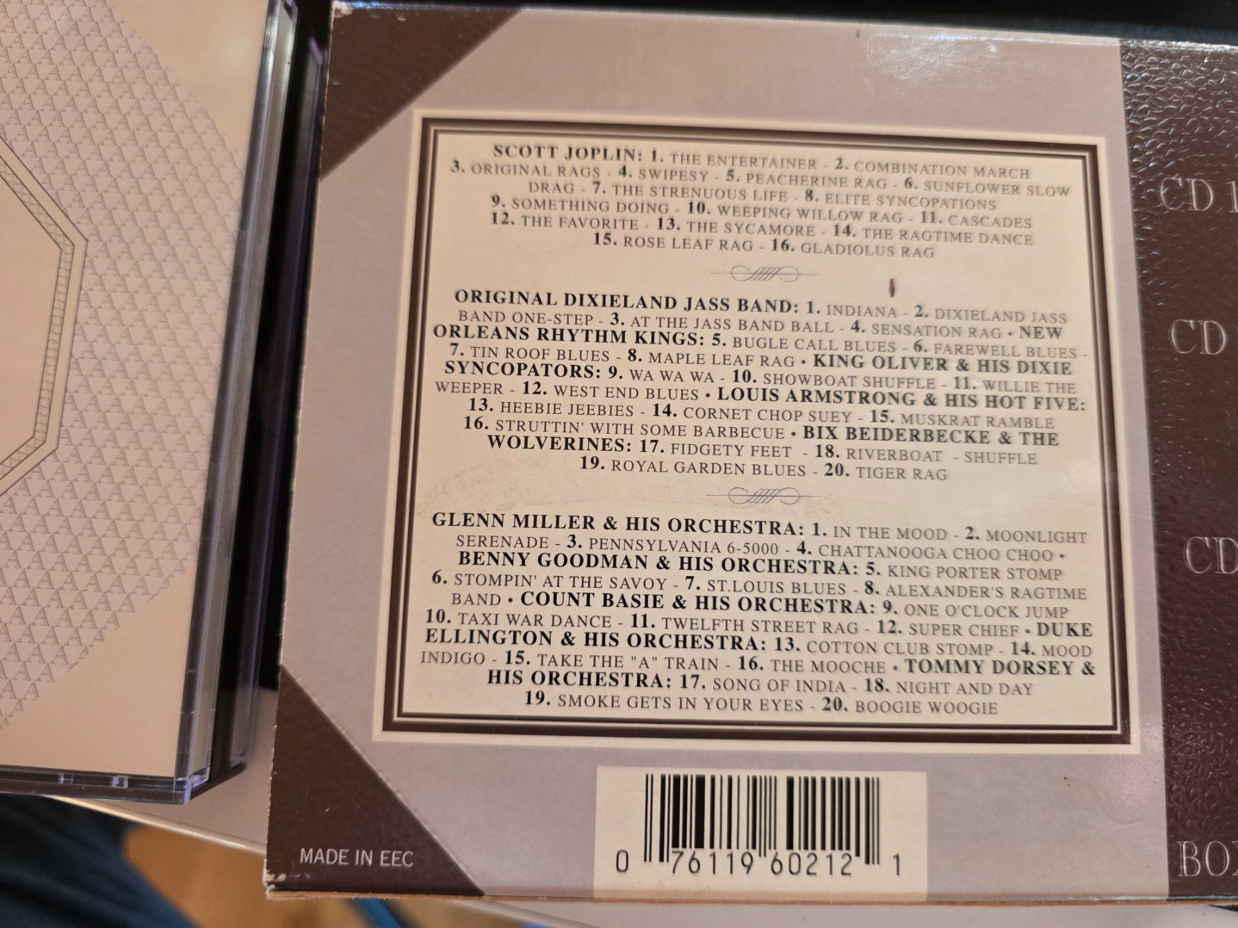 CDs: 3 Box - Musik CD - Ragtime & Swing - Anthology 1993 – Gebraucht aus Walterswil BE von Lonitti 4