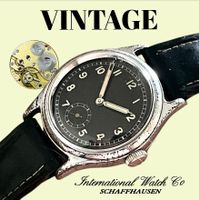 IWC Dienstuhr Swiss Vintage Uhr