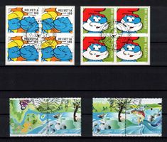 Schweiz 2013, Werbemarken Serie(n) im 4er-Block mit ET-ʘ