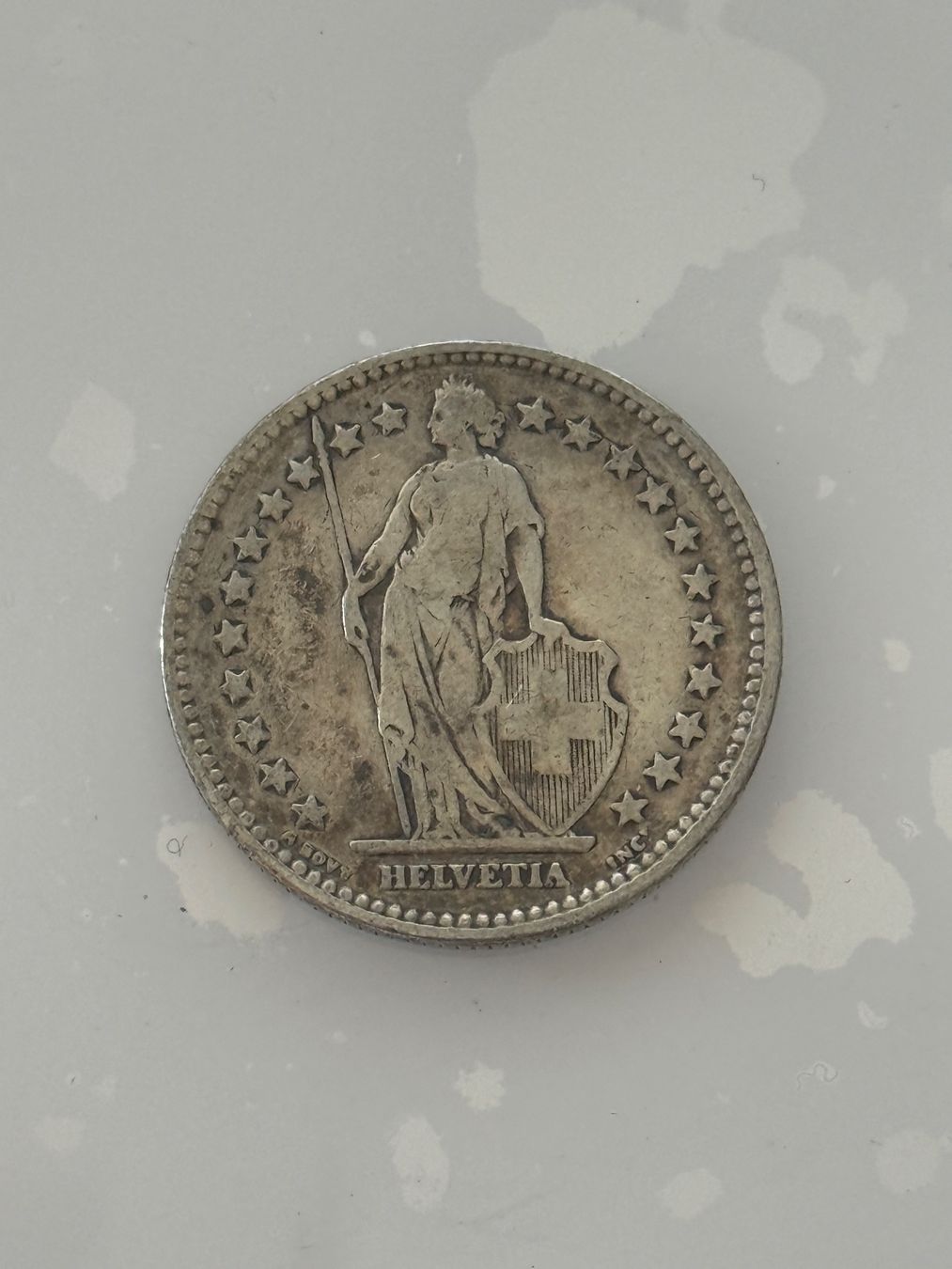 Alle Münzen: 2 Franken 1914  Rar – Gebraucht aus Wallisellen von SWISS_SILVER1 1